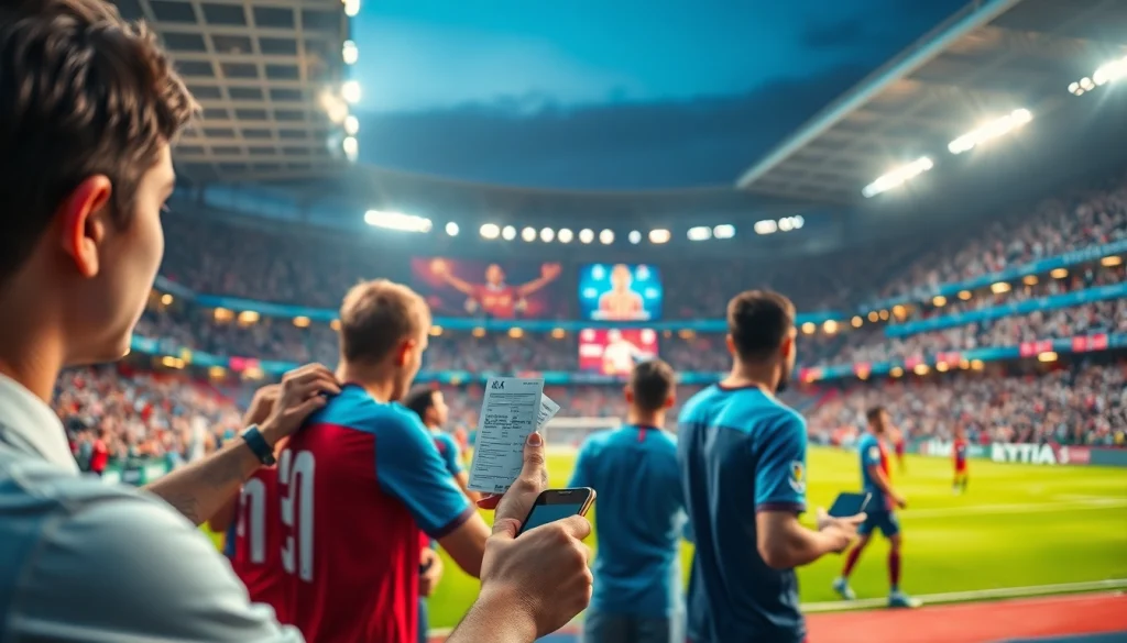 Tham gia kèo bóng đá sôi nổi trong những trận đấu hấp dẫn, khán giả đều hào hứng.